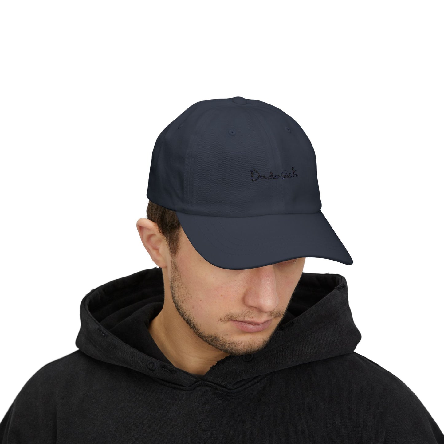 Dudesick Classic Dad Cap - Casual White Adjustable Baseball Hat