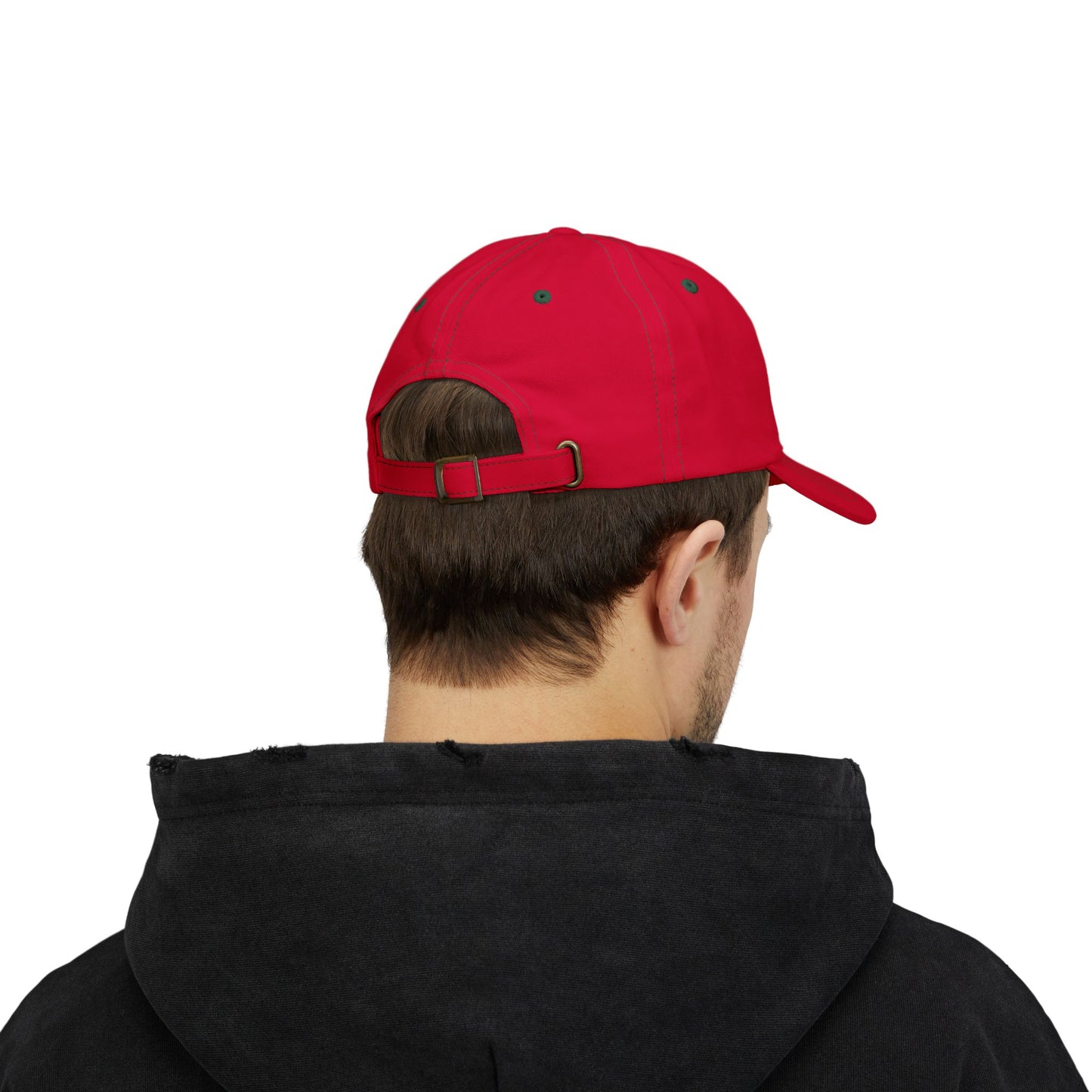 Dudesick Classic Dad Cap - Casual White Adjustable Baseball Hat
