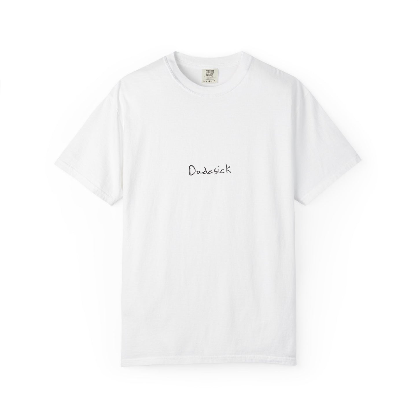 Dudesick Unisex Garment-Dyed T-Shirt - Stylish Casual Wear with Modern Graphic Design