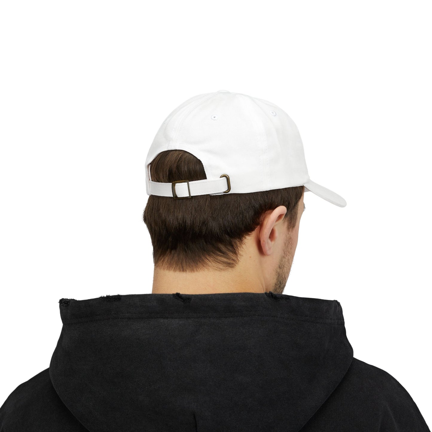 Dudesick Classic Dad Cap - Casual White Adjustable Baseball Hat