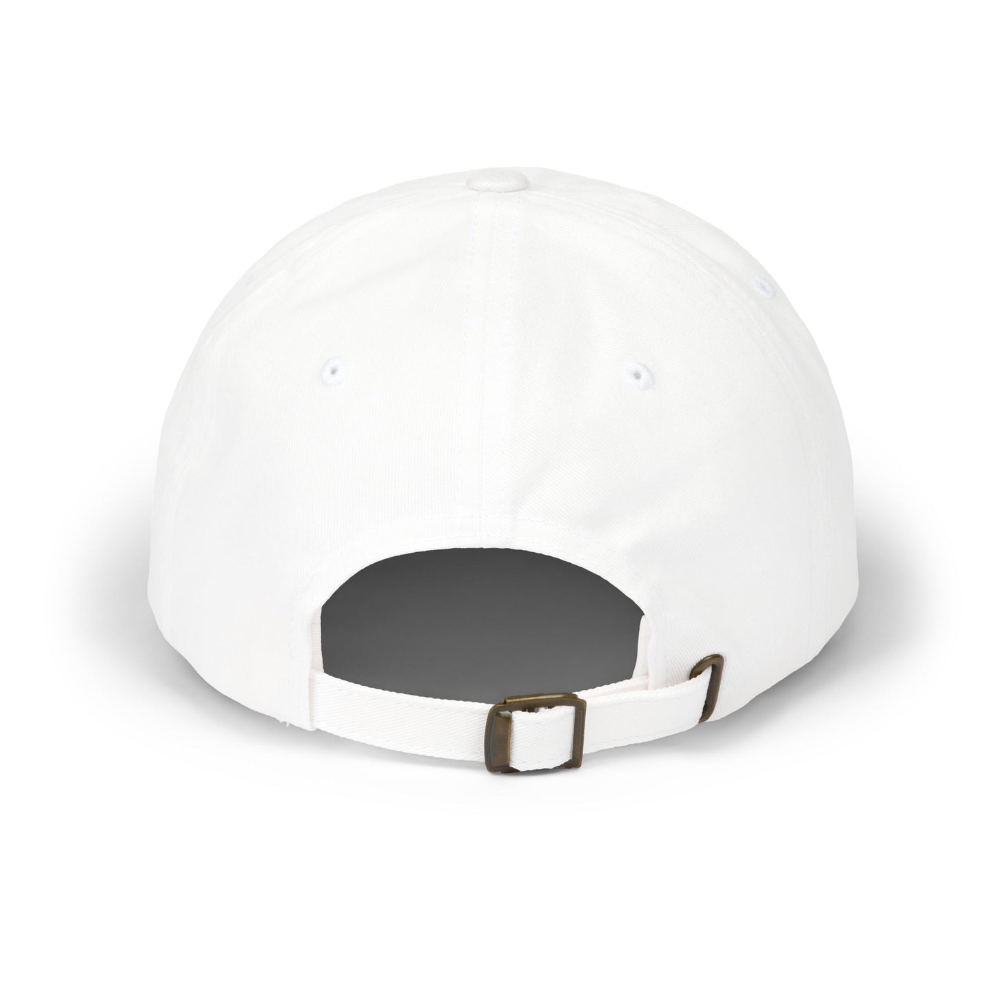 Dudesick Classic Dad Cap - Casual White Adjustable Baseball Hat