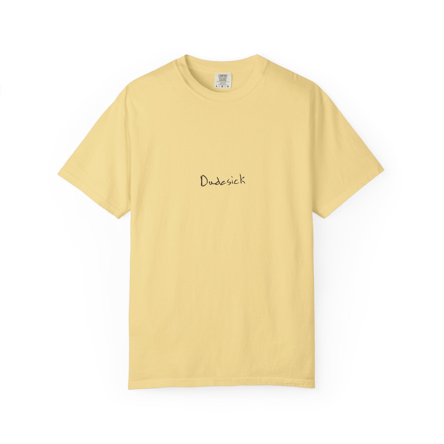 Dudesick Unisex Garment-Dyed T-Shirt - Stylish Casual Wear with Modern Graphic Design