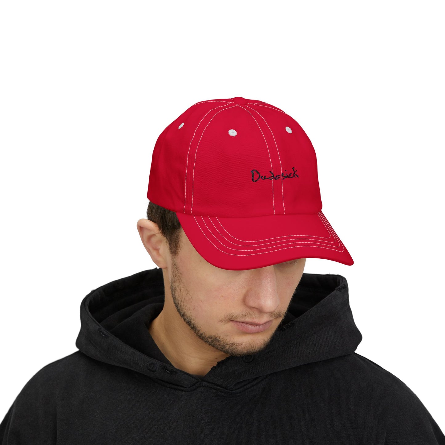 Dudesick Classic Dad Cap - Casual White Adjustable Baseball Hat