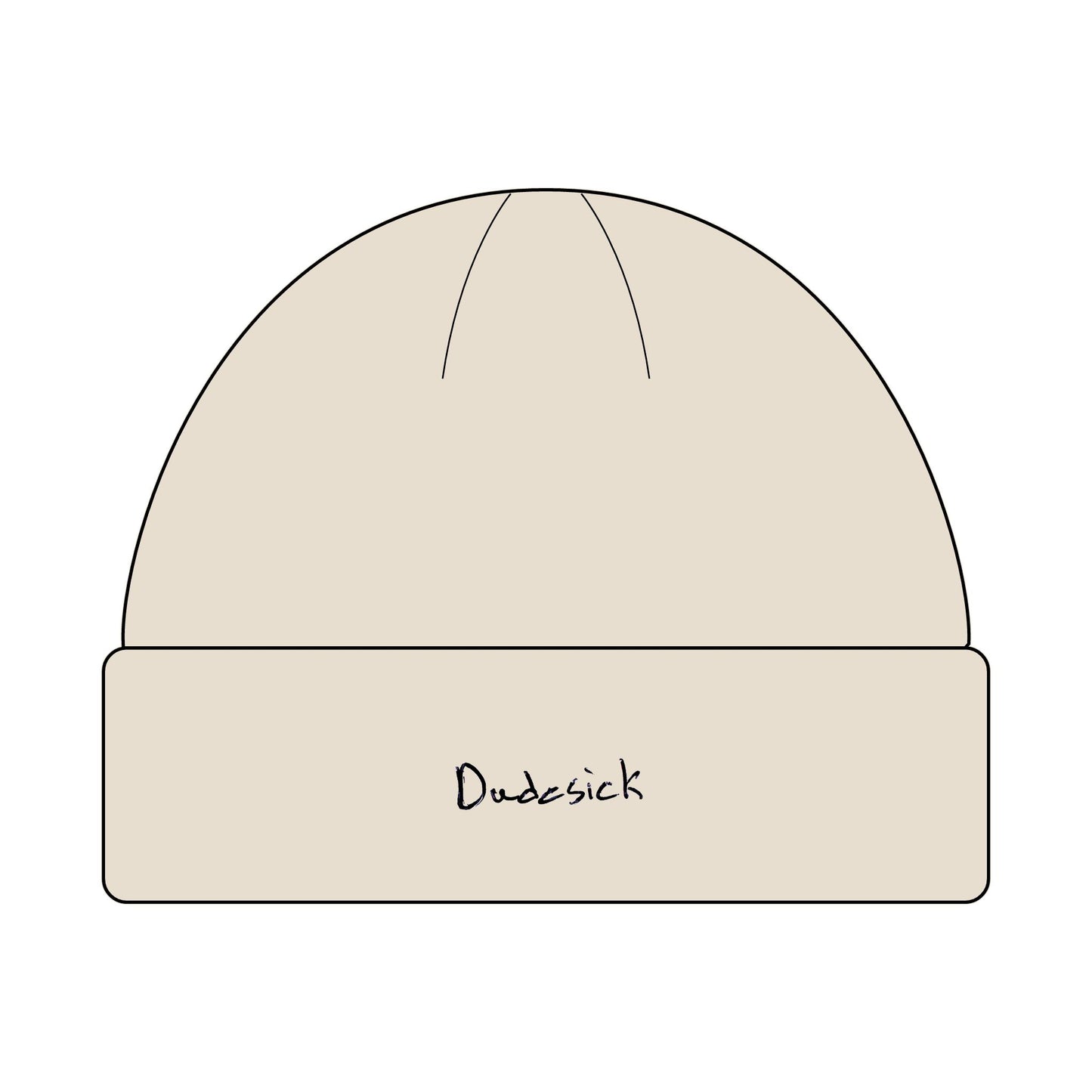 Dudesick Cuff Beanie - Stylish Winter Hat for Casual Looks