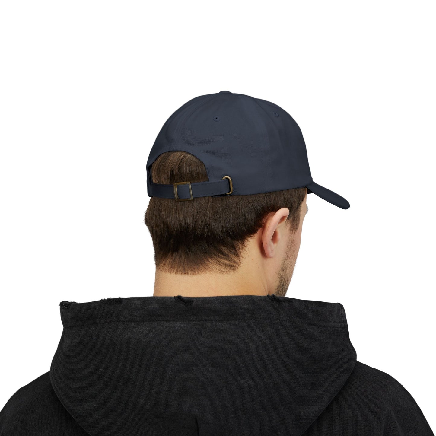 Dudesick Classic Dad Cap - Casual White Adjustable Baseball Hat