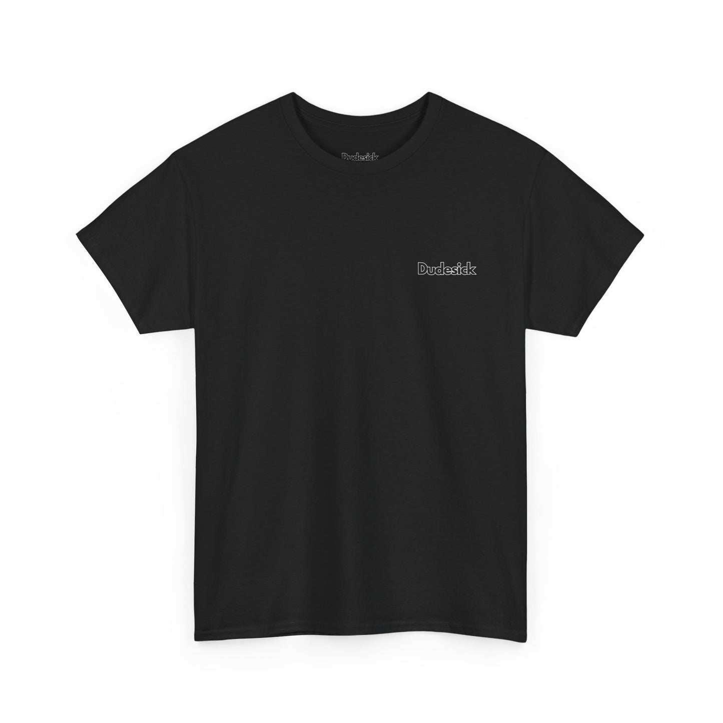 Dudesick Black Cotton Tee