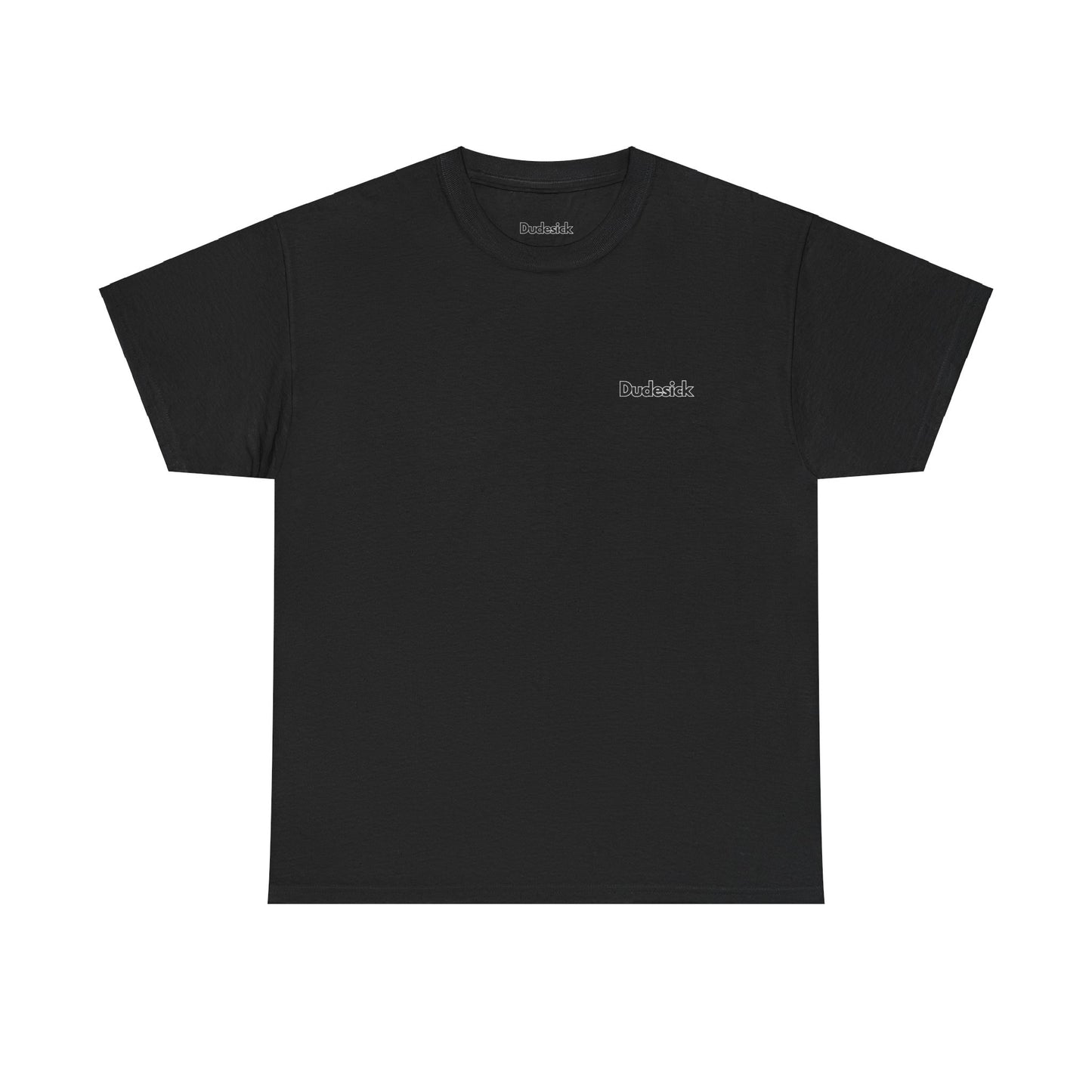 Dudesick Black Cotton Tee