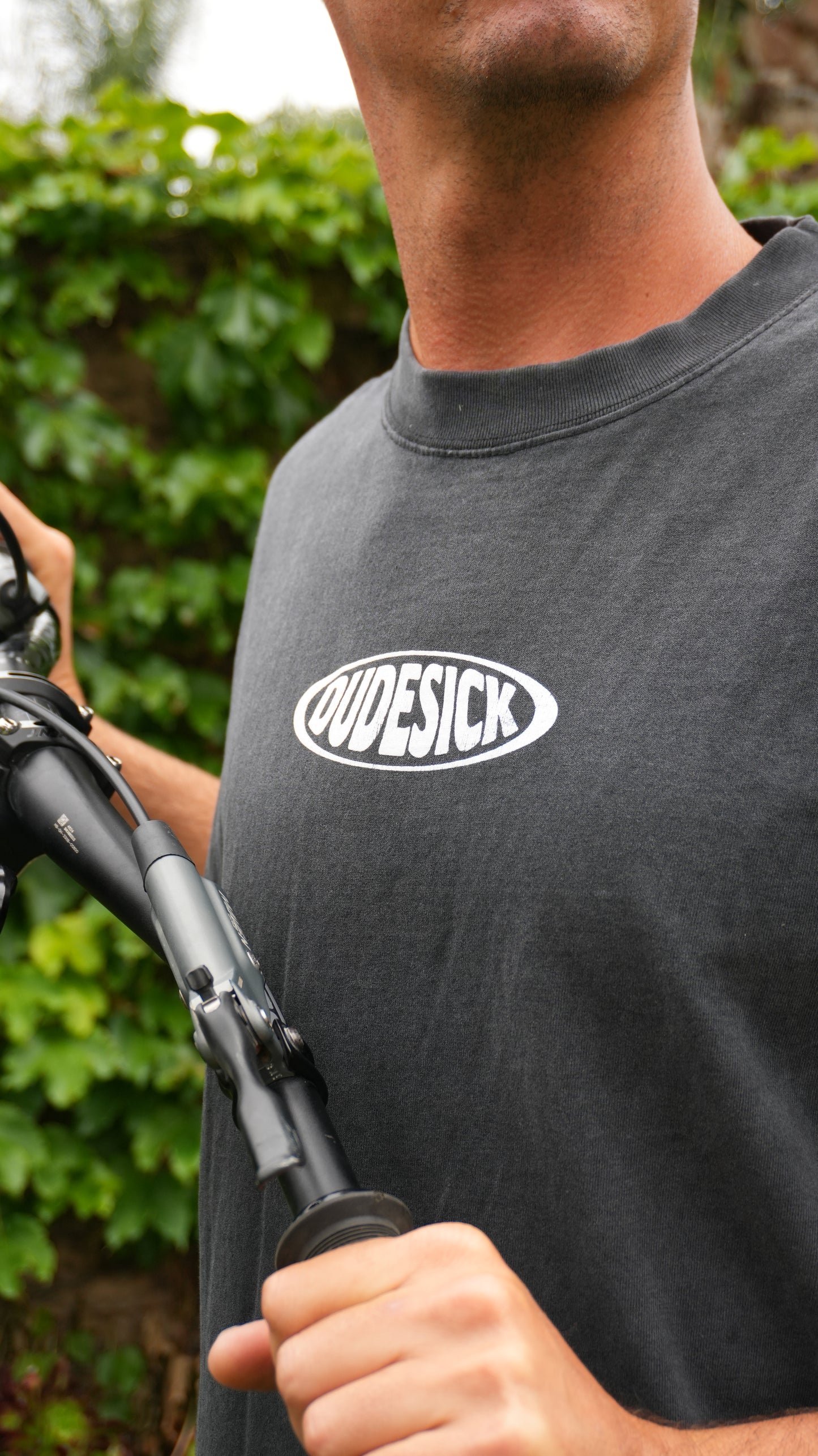 Black Dudesick Retro Tee