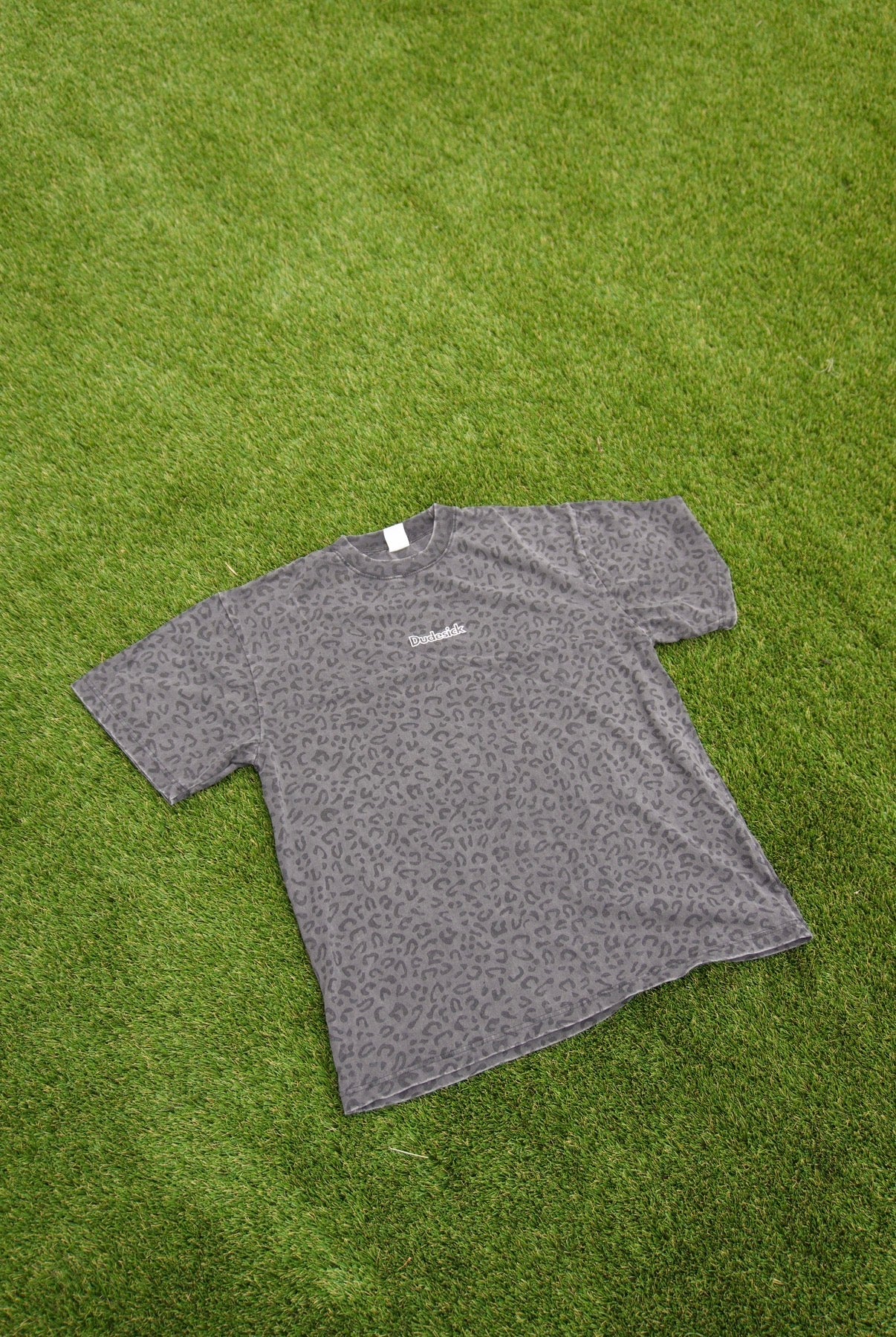 Dudesick Black Leopard Tee