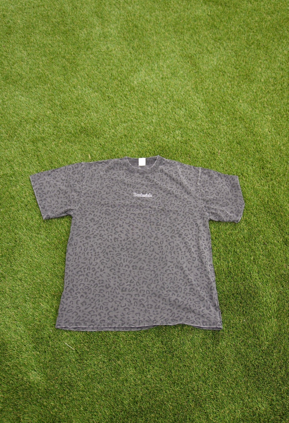 Dudesick Black Leopard Tee